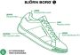 Björn Borg Sneakers T305 CLS BTM W 2111 407535 1946 Wit - Thumbnail 14