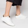 Björn Borg Klassieke lage sneaker met metallic luipaard details White Dames - Thumbnail 4