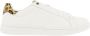 Björn Borg Klassieke lage sneaker met metallic luipaard details White Dames - Thumbnail 14