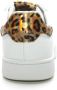 Björn Borg Klassieke lage sneaker met metallic luipaard details White Dames - Thumbnail 16