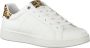 Björn Borg Klassieke lage sneaker met metallic luipaard details White Dames - Thumbnail 27