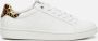 Björn Borg Klassieke lage sneaker met metallic luipaard details White Dames - Thumbnail 29