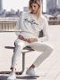 Björn Borg Klassieke lage sneaker met metallic luipaard details White Dames - Thumbnail 12