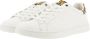 Björn Borg Klassieke lage sneaker met metallic luipaard details White Dames - Thumbnail 40