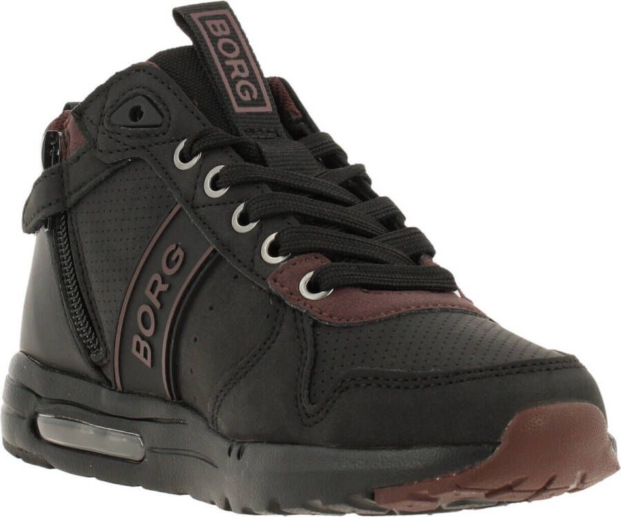 Björn Borg X1000 Mid Ctr K Hoge sneakers Jongens Zwart