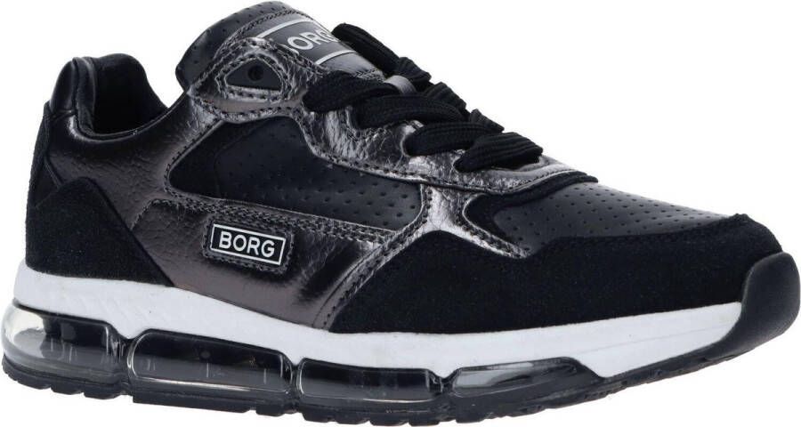 Björn Borg Meisjes Veterschoenen Bjorn Borg X500 Blk-slvr Zwart - Foto 14