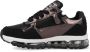 Björn Borg Meisjes Veterschoenen Bjorn Borg X500 Blk-slvr Zwart - Thumbnail 10