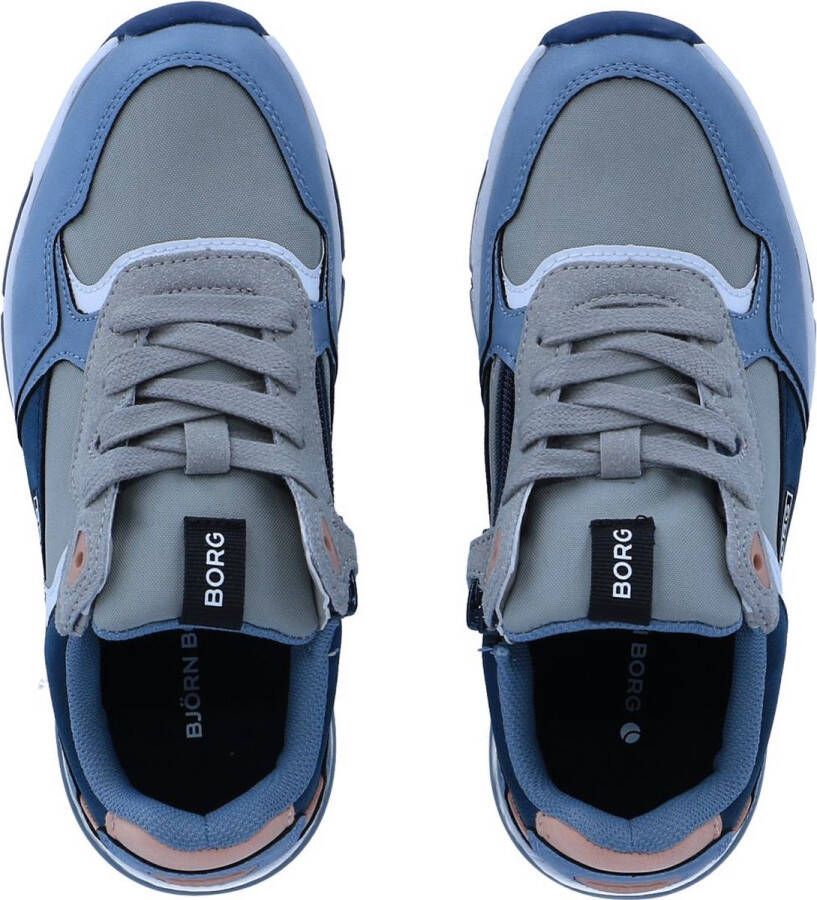 Björn Borg Bjorn Borg Bjorn Borg Sneakers Blauw Imitatieleer 041216 Dames Kunstleer - Foto 14