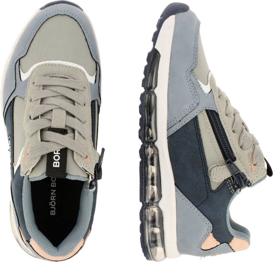 Björn Borg Bjorn Borg Bjorn Borg Sneakers Blauw Imitatieleer 041216 Dames Kunstleer - Foto 13