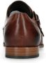 Manfield Black Label leren gespschoenen bruin - Thumbnail 5