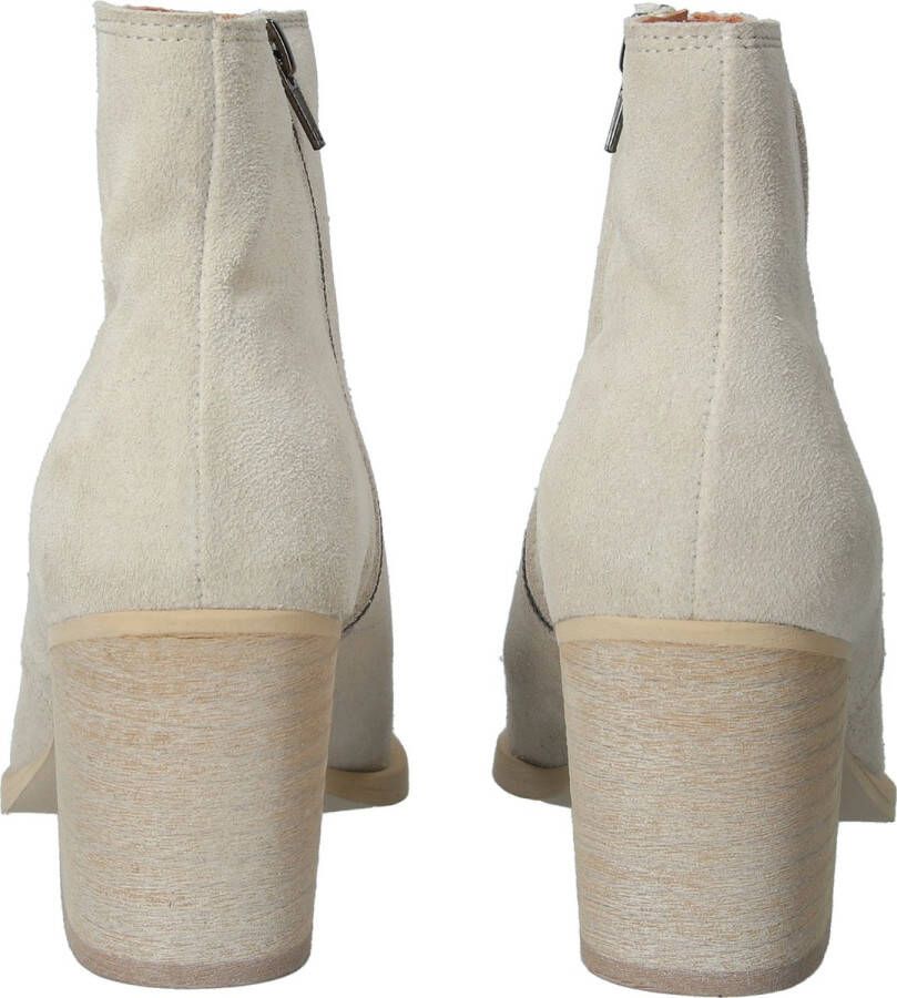 Blackstone ABBY ZL90 OFF WHITE ANKLE BOOTS Vrouw Beige