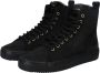 Blackstone Akna Yl55 Nero Hoge sneaker Black Dames - Thumbnail 11