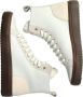 Blackstone Premium Leren Sneaker met Schapenvacht Voering White Dames - Thumbnail 11