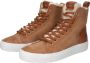 Blackstone Akna Yl55 Rust Hoge sneaker Bruin Dames - Thumbnail 8