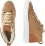 Blackstone ARNAQ QL48 RUST MID SNEAKER SHEEPSKIN Vrouw Brown - Thumbnail 5