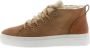 Blackstone ARNAQ QL48 RUST MID SNEAKER SHEEPSKIN Vrouw Brown - Thumbnail 6