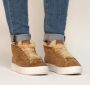 Blackstone ARNAQ QL48 RUST MID SNEAKER SHEEPSKIN Vrouw Brown - Thumbnail 10