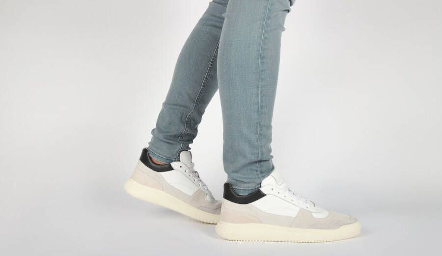Blackstone Sportieve Sculptuur Zool Sneaker Beige Heren - Foto 7