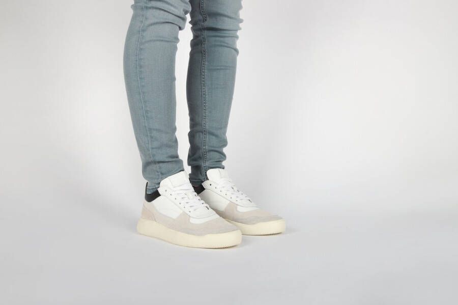 Blackstone Sportieve Sculptuur Zool Sneaker Beige Heren - Foto 8