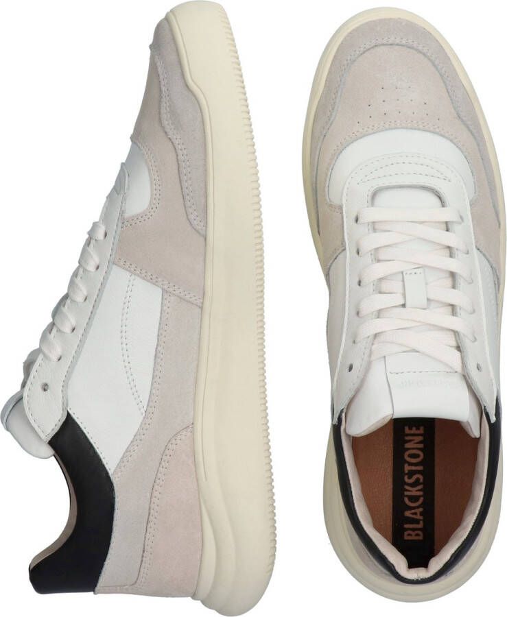 Blackstone Sportieve Sculptuur Zool Sneaker Beige Heren - Foto 12