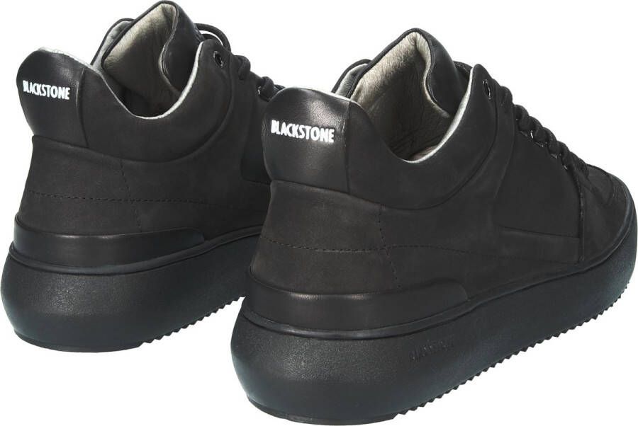 Blackstone Black Sneaker (mid) Man Black