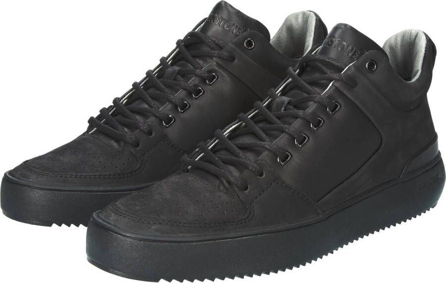 Blackstone Black Sneaker (mid) Man Black