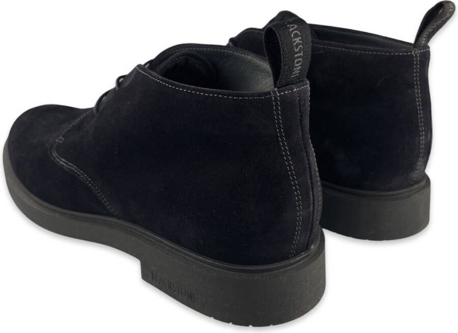 Blackstone Brian Black Desert boots Man Black