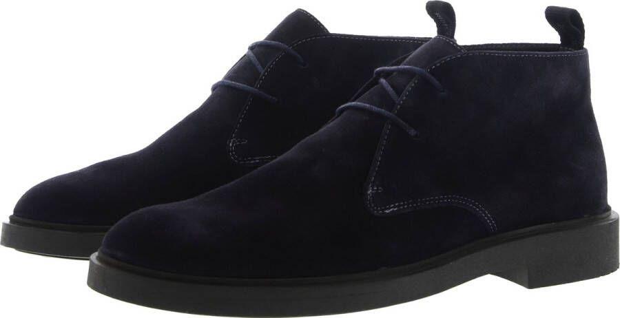 Blackstone BRIAN WG80 NAVY DESERT BOOTS Man Blue