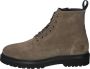 BLACKSTONE YG32 Brody veterboot met rits Beige Suede Veterboots Heren - Thumbnail 3