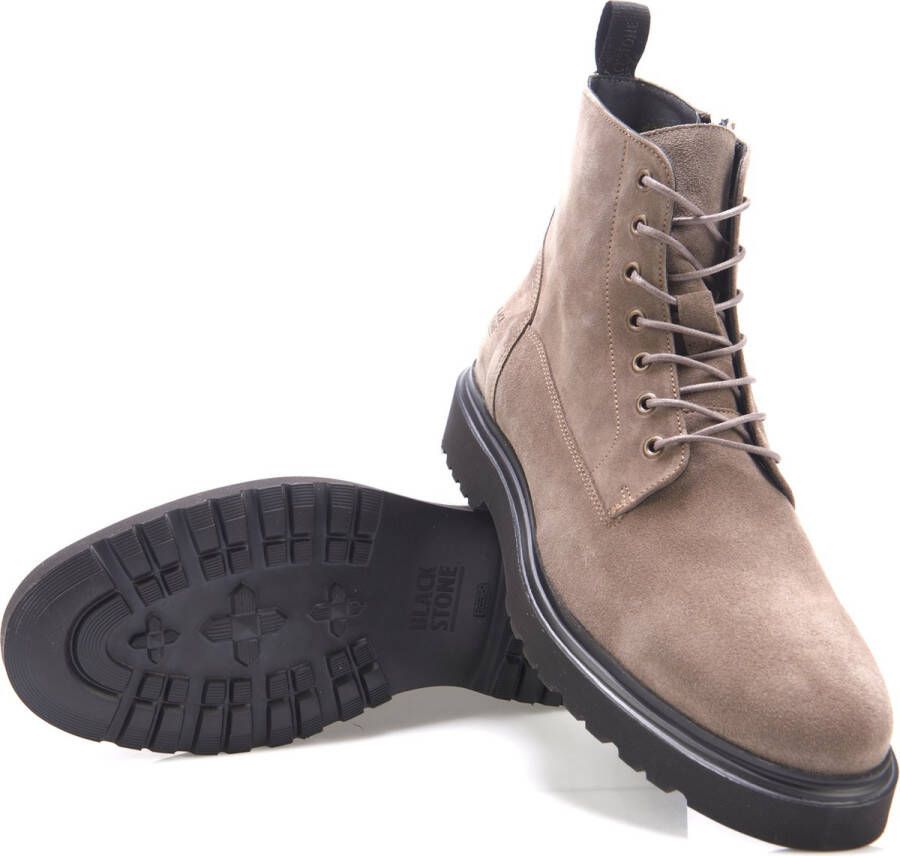 Blackstone BRODY YG32 TAUPE ZIPPER BOOT Man Brown