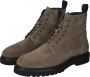 BLACKSTONE YG32 Brody veterboot met rits Beige Suede Veterboots Heren - Thumbnail 7