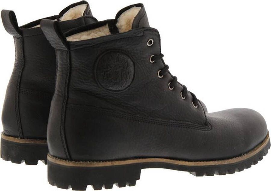 Blackstone COLIN OM60 BLACK MEN'S BOOT SHEEPSKIN Man Black