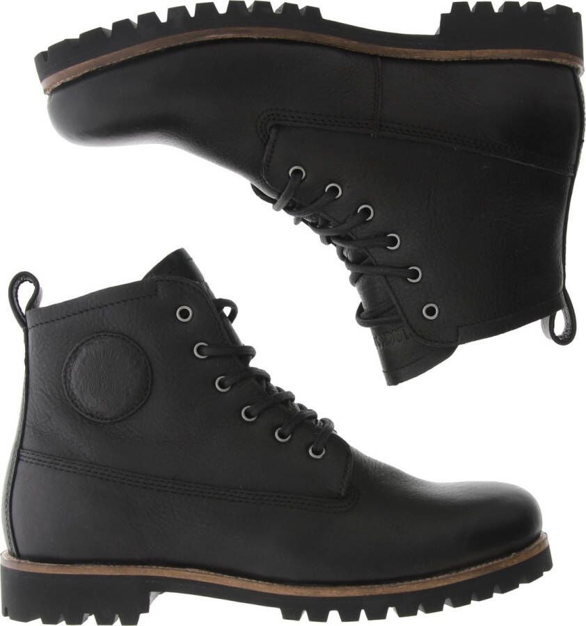 Blackstone COLIN OM60 BLACK MEN'S BOOT SHEEPSKIN Man Black