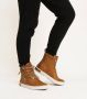 Blackstone Hoge Icon Emily trainers met ritssluiting Bruin Dames - Thumbnail 12