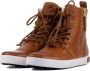 Blackstone Hoge Icon Emily trainers met ritssluiting Bruin Dames - Thumbnail 15