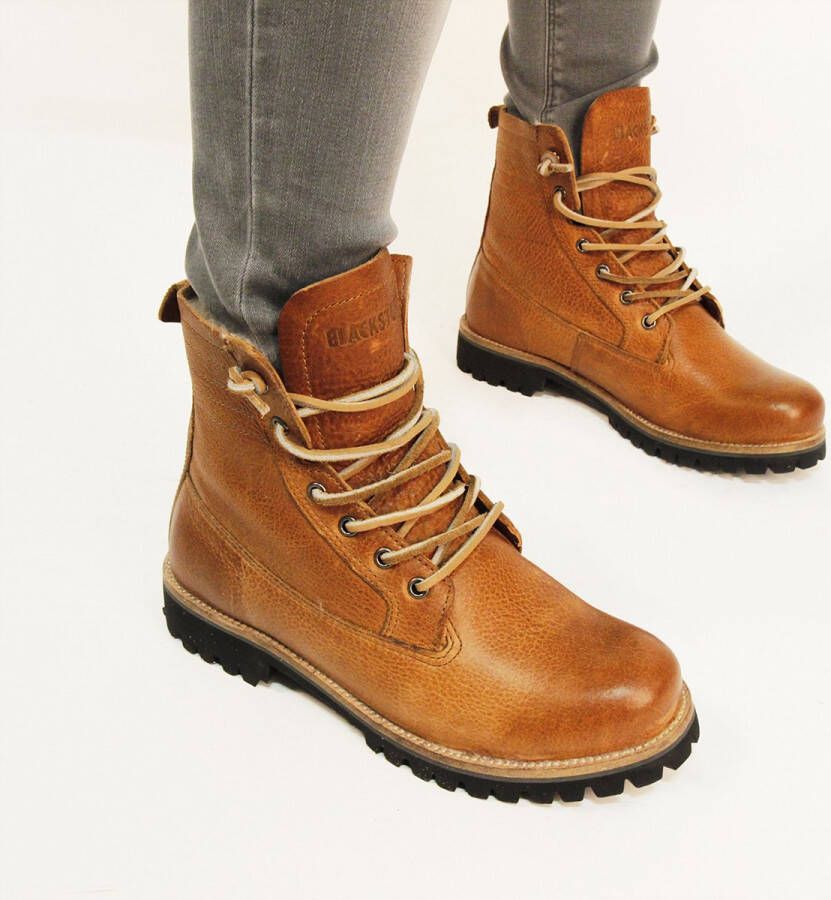 Blackstone Dakota Cuoio Lace-ups Vrouw Cognac