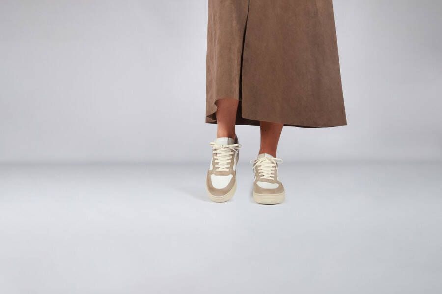 Blackstone Drew Lilac Sneaker (low) Vrouw Off white