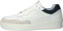 Blackstone Drew Zg46 White Navy LOW Sneaker White Heren - Thumbnail 10