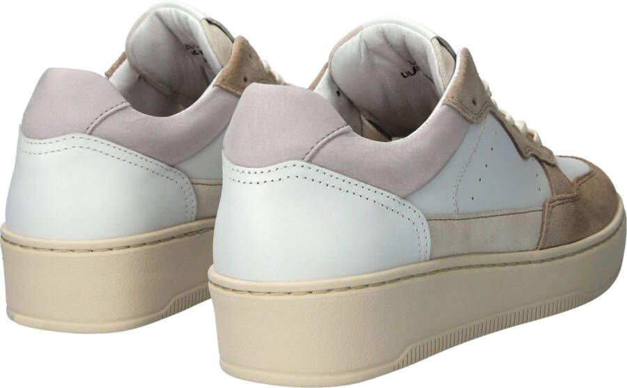Blackstone DREW ZL92 LILAC WHITE RETRO LOW-SNEAKER Vrouw LILAC WHITE