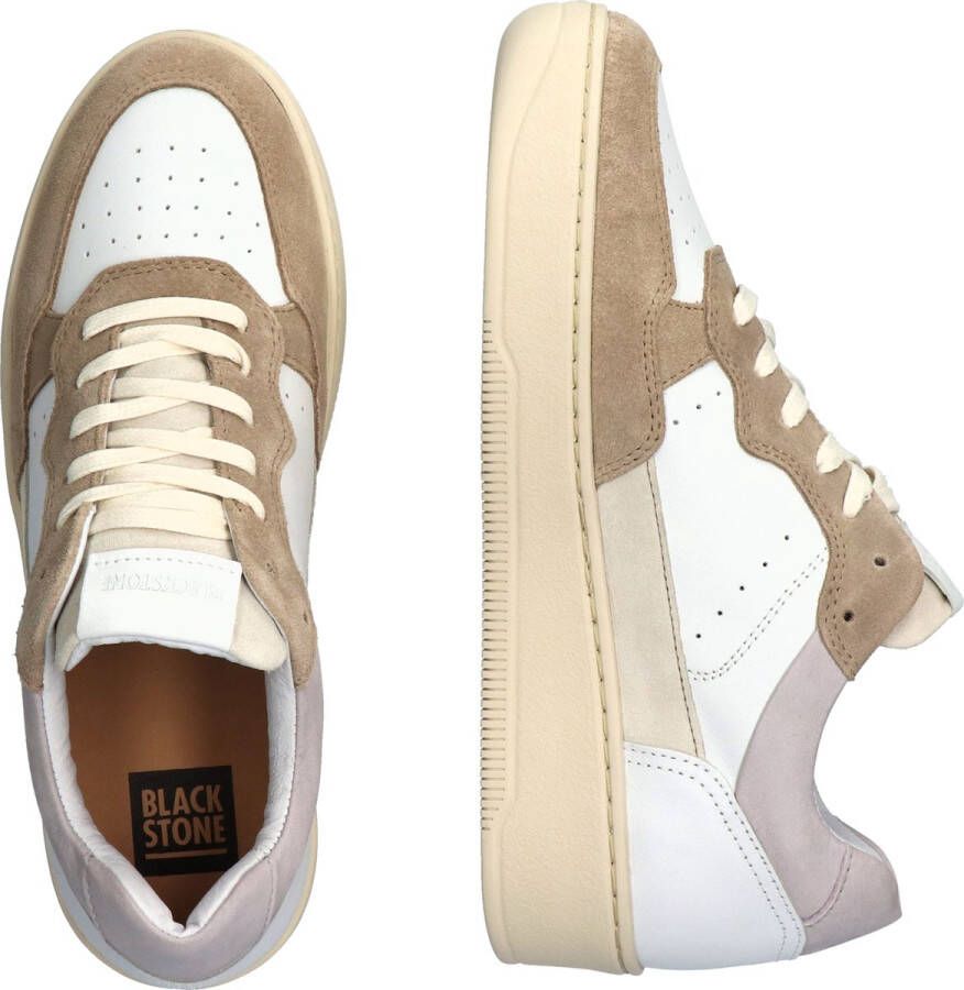 Blackstone DREW ZL92 LILAC WHITE RETRO LOW-SNEAKER Vrouw LILAC WHITE