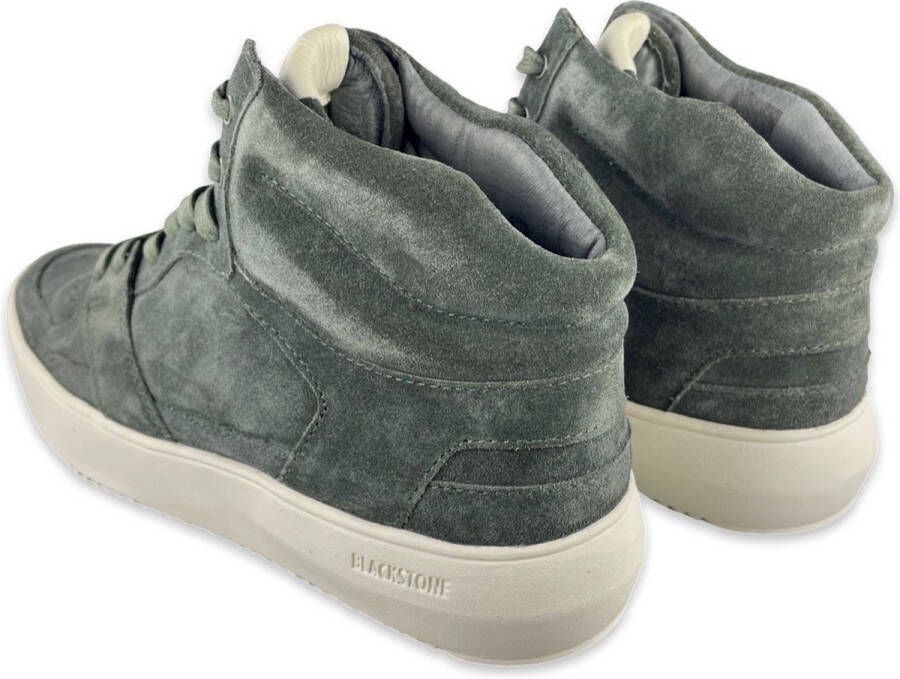 Blackstone DWAYNE YG01 KAMBALA GREEN HIGH SNEAKER Man KAMBALA GREEN - Foto 13