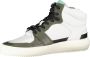 Blackstone YG02 Off white green heren schoenen heren hoge sneakers - Thumbnail 3