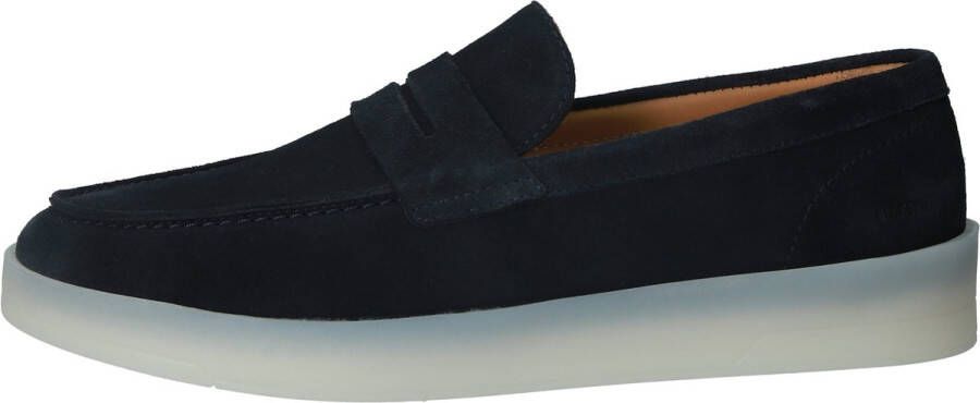 Blackstone ENZO ZG43 NAVY MOCCASINS Man Blue