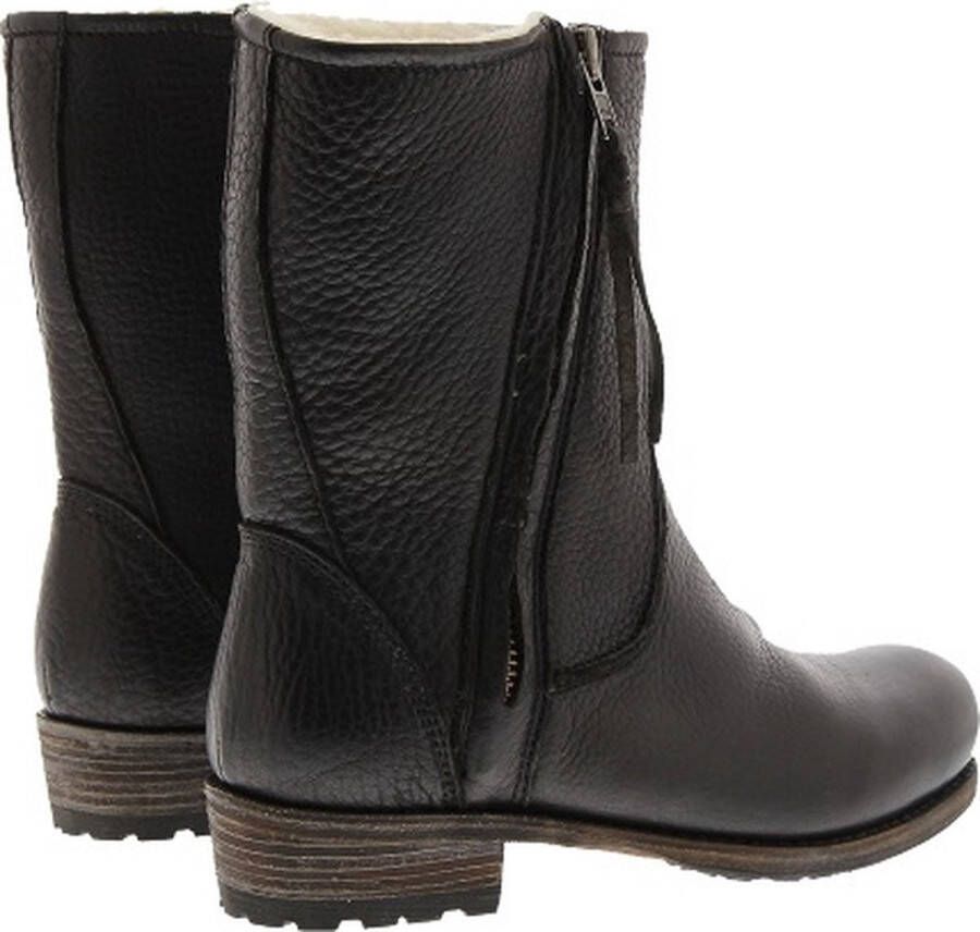 Blackstone EW74 BLACK WOMENS BOOT SHEEPSKIN Vrouw Black