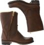 Blackstone EW74 OLD YELLOW WOMENS BOOT SHEEPSKIN Vrouw Brown - Thumbnail 4