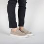 Blackstone Giulio Carlo Weathered Teak Slip-ons Beige Heren - Thumbnail 7