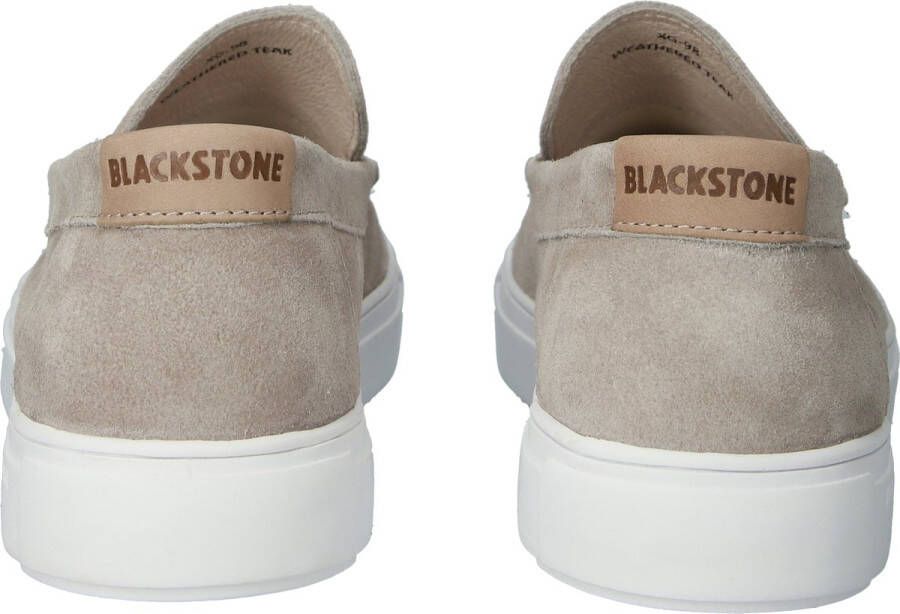 Blackstone Giulio Carlo Weathered Teak Slip-ons Beige Heren - Foto 13