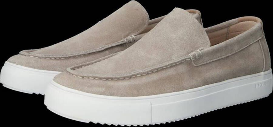 Blackstone Giulio Carlo Weathered Teak Slip-ons Beige Heren - Foto 8