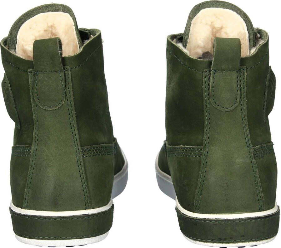 Blackstone GM06 BOTTLE GREEN ORIGINAL 6'' BOOTS SHEEPSKIN Man Green