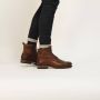 Blackstone GM10 OLD YELLOW LACE UP BOOTS SHEEPSKIN Man Brown - Thumbnail 9